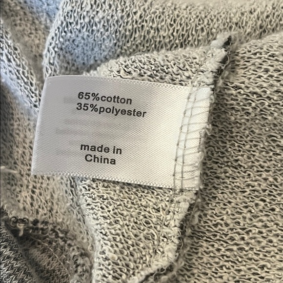 Lane Bryant Heathered Grey Terry Sweatshirt - Picture 9 of 10